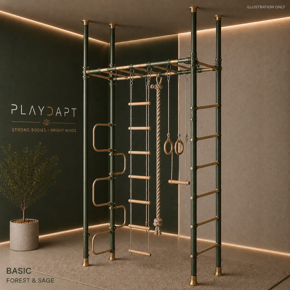 Playdapt Explorer home gym